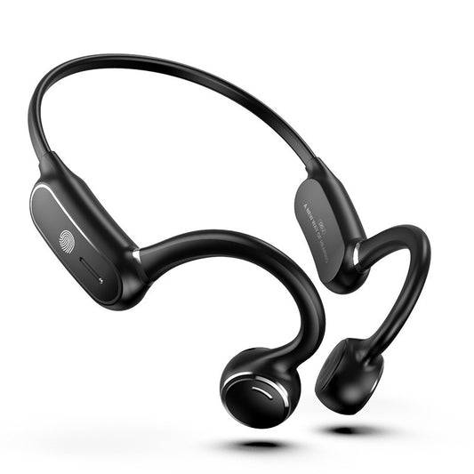 Bone Conduction Bluetooth Headset Is Painless In Both Ears  Not In Ears Sports Mobile Phones